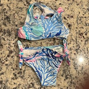 Lilly Pulitzer kids size 2 swim suit